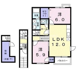 ビッグフォレスト　Ｎの物件間取画像